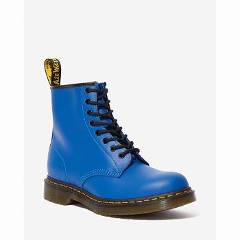 Dr Martens 1460 Smooth Kožené Lace Up - Modre Cizmy Damske, D214SK